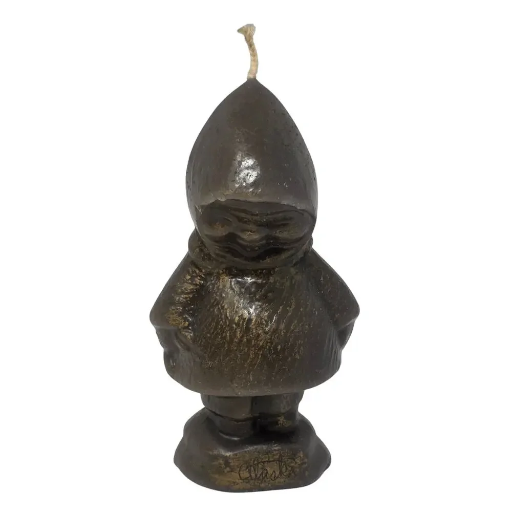 Vintage Peg's Totem Candles Sitka Alaska Hooded Child Folk Art Candle Figure